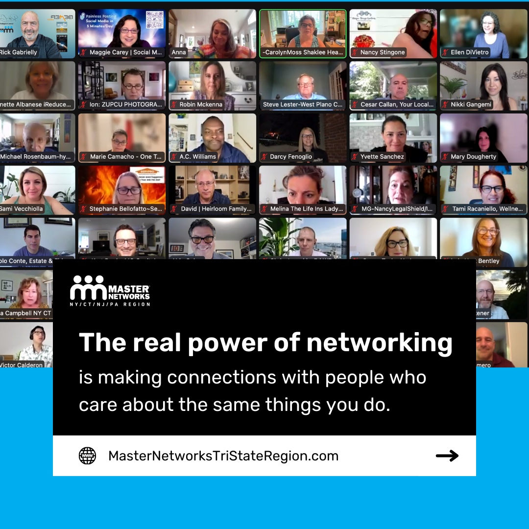 Networking_NY's tweet image. How would you like to expand your network overnight? 🌟

Our thriving community is growing, and we’re always looking for brilliant minds to join us. Master Networks is here to help you take your business to new heights.

Ready to level up? Join us today... MasterNetworksTriStateRegion.com