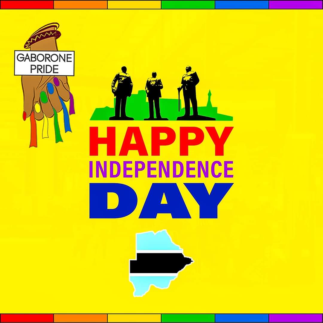 GaboronePride's tweet photo. Happy Independence Day Botswana!!! 🇧🇼🫶🏽 https://t.co/uTtAMz3D7b
