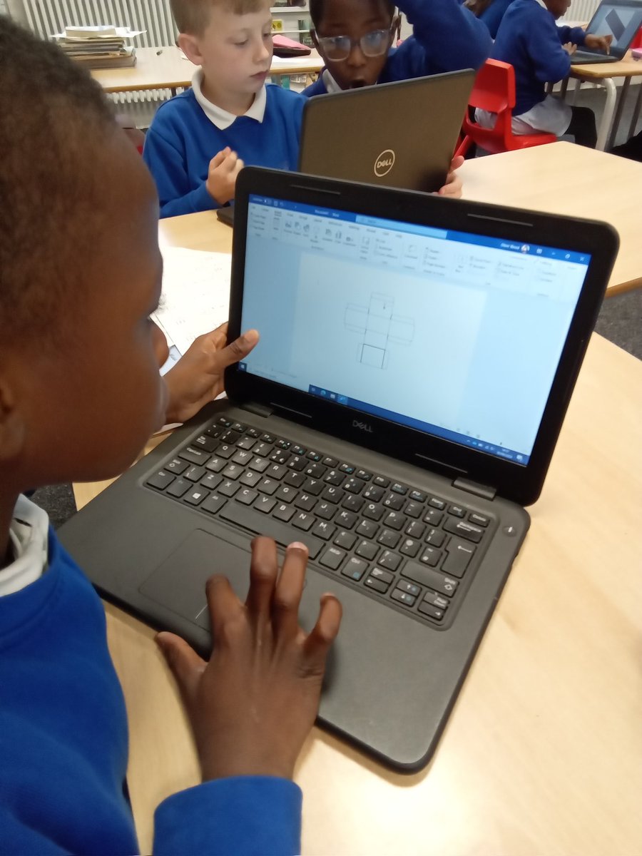 DeltaMerseyY6's tweet photo. We are using CAD to create cuboid nets for our Viking longship #MPADT @DeltaMersey https://t.co/e8IqF068C6