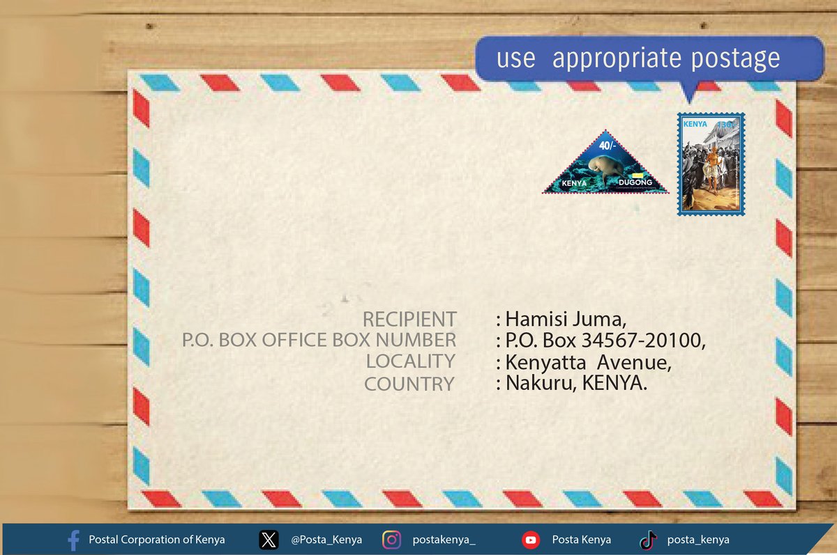 Did you know that a perfectly addressed envelope is the secret to a smooth mail delivery? Help us serve you better by getting it right the first time.

#Mailingtipoftheweek
#Happynewmonth