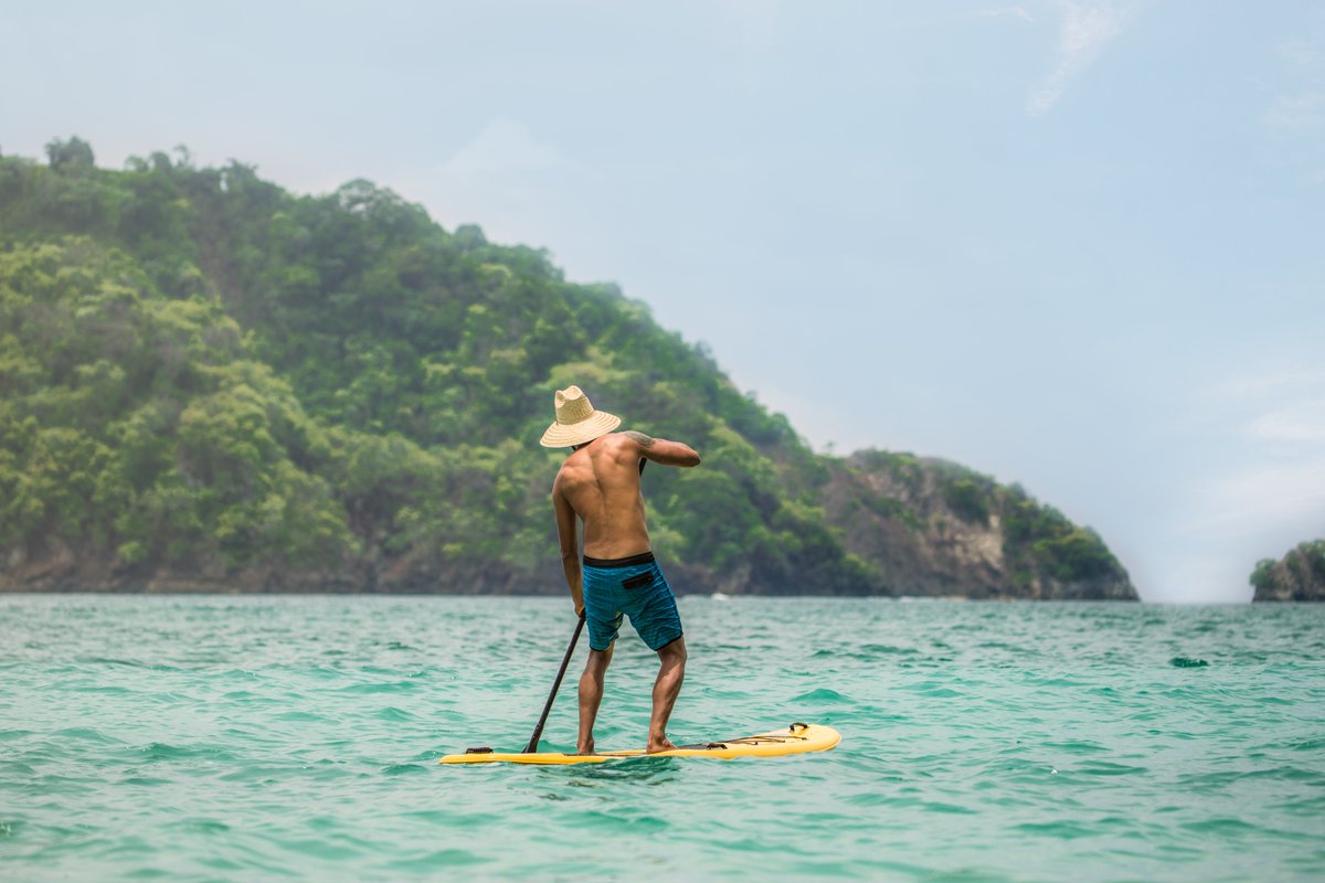 Your paddleboarding adventure starts today!

The calm, clear blue waters, beautiful beaches and stunning views make #CostaRica the perfect place for all water sports enthusiasts.