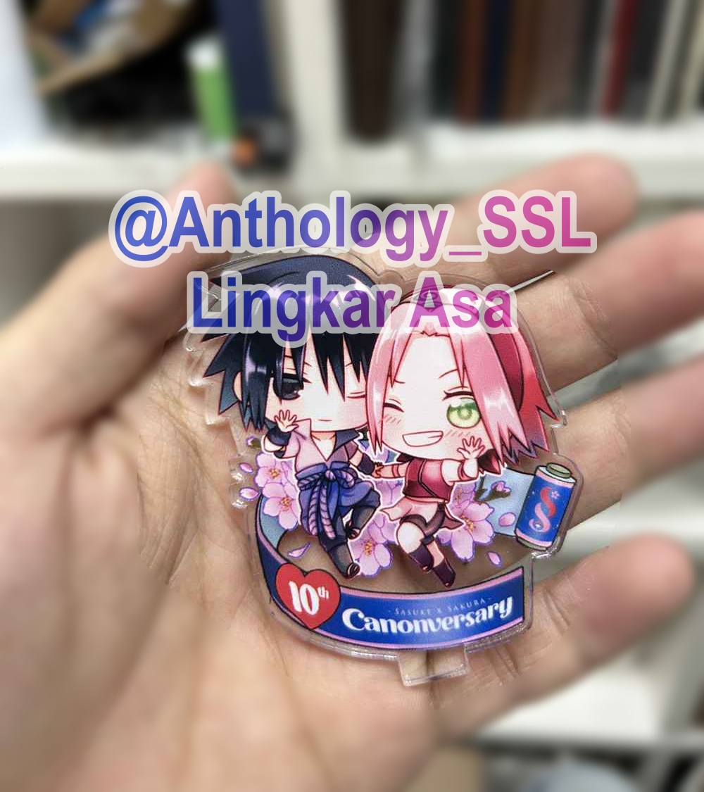 Anthology_SSL's tweet photo. ✧.* SAMPLE PREVIEW ✧.*

[🇮🇩]
Sampel dari mini standee yang menggemaskan ini sudah keluar! 💕 
Nantikan terus update selanjutnya, ya~

[EN]
Our cute mini standee sample has arrived! 💕
Stay tuned for more updates~

#SSLingkarAsa #SasuSaku https://t.co/b4QMTSAN3X