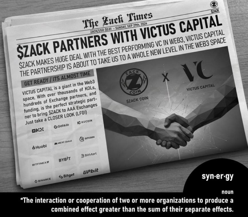 Victus Global (@victusglobal_) on Twitter photo Excited to announce our strategic investment in <a href="/ZackMorrisSOL/">Zack Morris</a> ๐
Memes have become IPs, will just take some time before people understand it. $ZACK is a great example of this, bright future ahead "Chads" ๐ฅ Excited to announce our strategic investment in <a href="/ZackMorrisSOL/">Zack Morris</a> ๐
Memes have become IPs, will just take some time before people understand it. $ZACK is a great example of this, bright future ahead "Chads" ๐ฅ