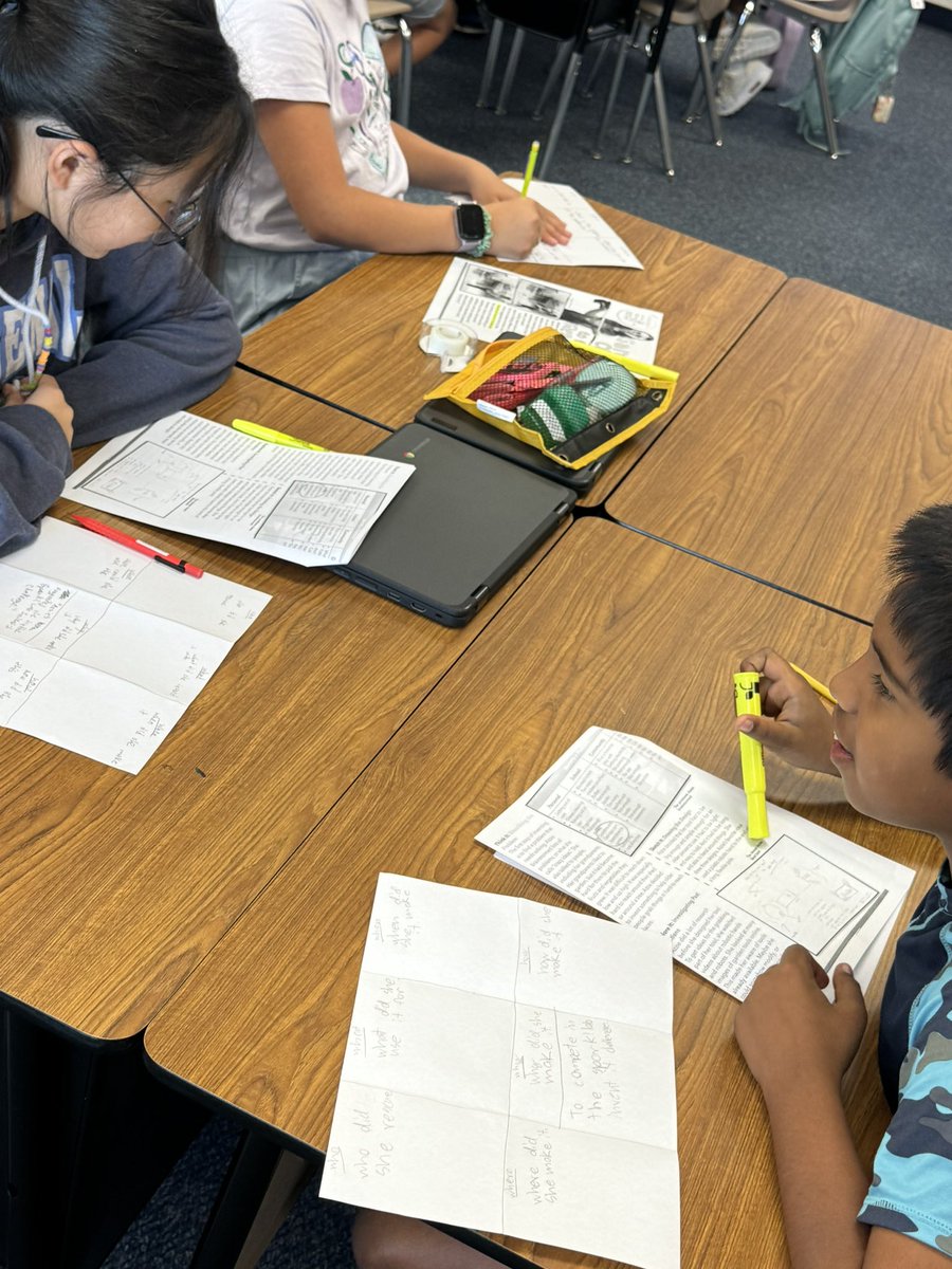 thatsTeaching's tweet image. 5th graders @CheathamElem using @lead4ward Brain Blast and Reading Detective to think about the text before, during, and after reading!  #Reading #TextEvidence #StudentEngagement