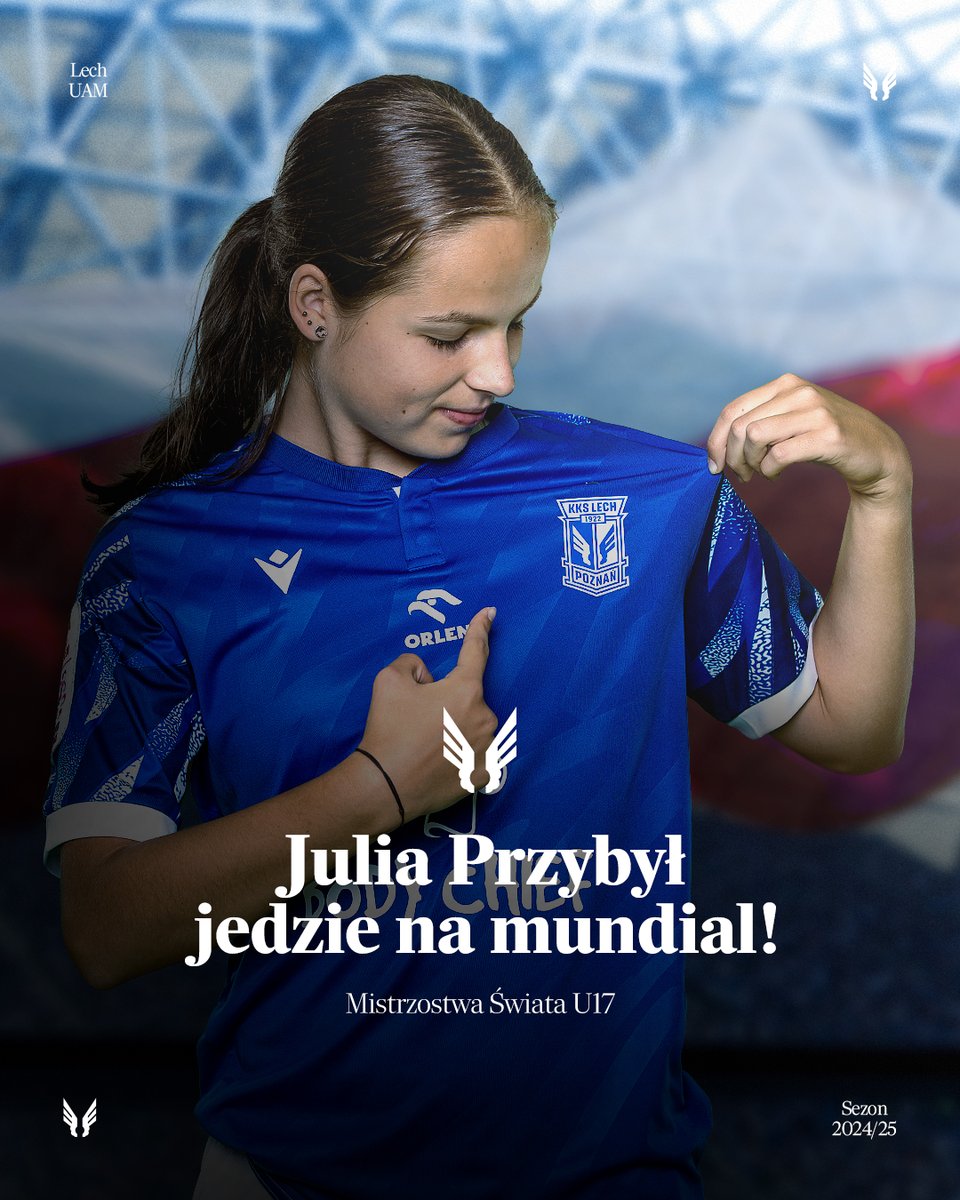 ℹ️🇵🇱 Julia Przybył jedzie na mundial! Nasza zawodniczka - jako pierwsza lechitka - otrzymała powołanie na mistrzostwa świata kobiet do lat 17, które zostaną rozegrane na Dominikanie.

Brawo Julka! 🫶🏼