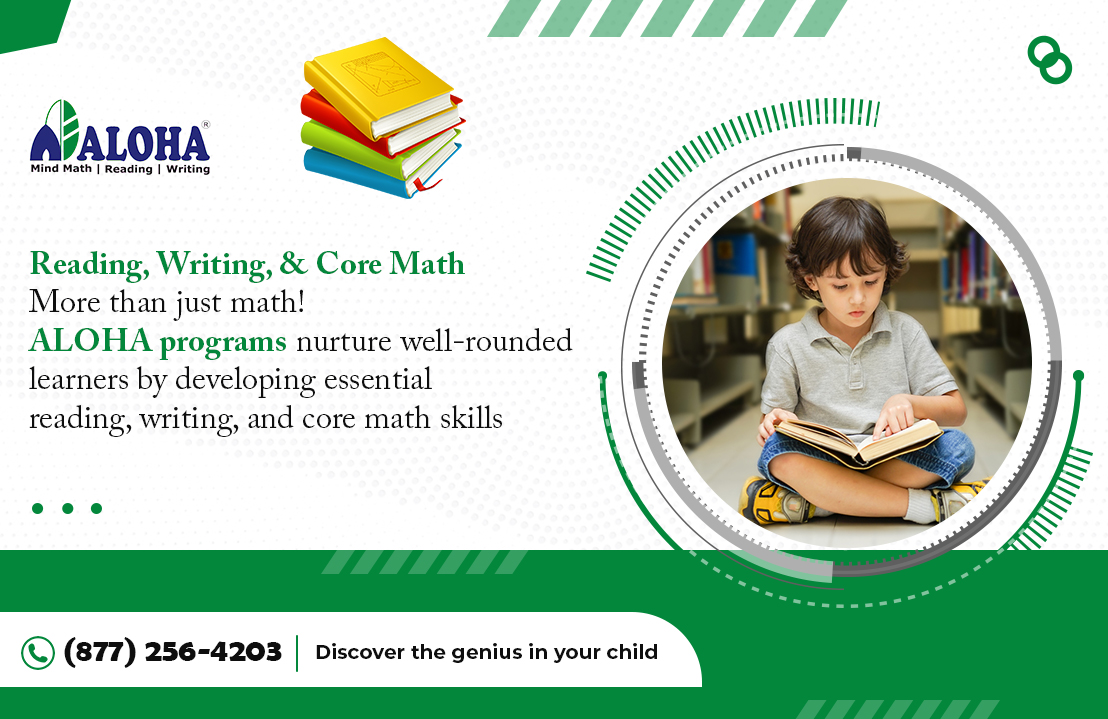 AlohaKidsMath's tweet image. ALOHA programs do more than just teach numbers, they shape well-rounded learners with strong skills in reading, writing, and core math.
For more information,
👉👉alohamindmath.com
📞📞(877) 256-4203
#mathprogram #mathlearningcenter #coremath #Abacus #math  #ALOHA