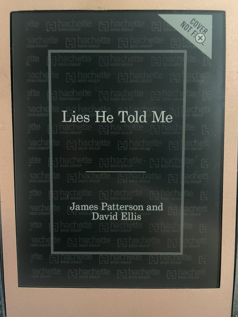samiam0921's tweet photo. Thank you to @NetGalley for this advanced ebook copy! #jamespatterson 
#lieshetoldme
#NetGalley

What a wild ride! This is a quick paced thriller with lots of action…and lies. A quick read with lots of twists, turns, and of course, lies!  On sale today! https://t.co/1PLZcrIMzf