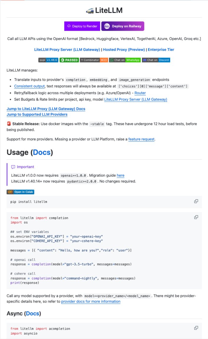 DataChaz's tweet image. Pretty cool! 🔥

#LiteLLM is an open-source #Python library that lets you call 100+ different LLMs using the same input/output format.

📦Repo: github.com/BerriAI/litellm

You can use LLMs from these providers, and more:
- @AI21Labs  
- @AWSCloud&apos;s Sagemaker
- @Azure  
- @Cloud_NLP…