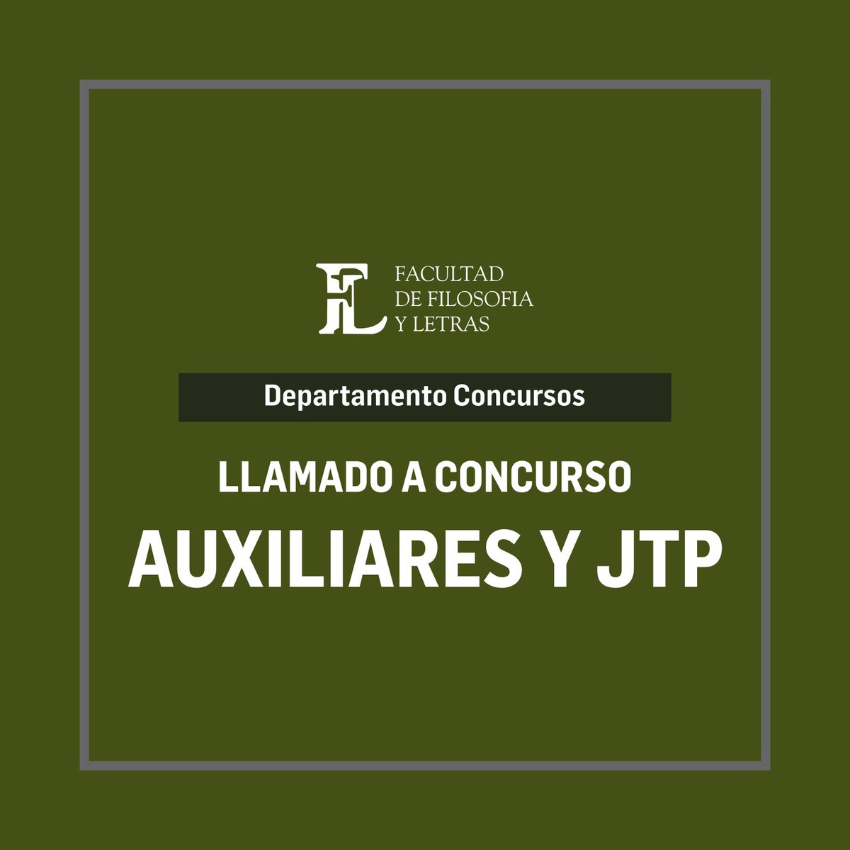 Facultad de Filosofía y Letras - UNT tweet media