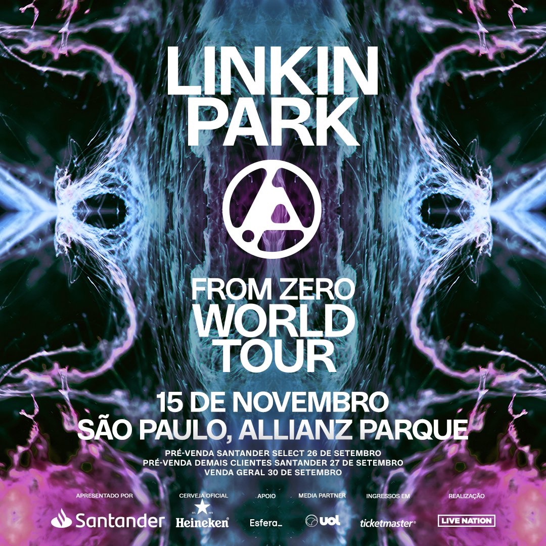 LPLive's tweet image. 🚨 SOLD OUT 🚨

Linkin Park has sold out Allianz Parque in São Paulo, Brazil in just 20 minutes! 48,302 tickets were sold for this concert. #FromZeroWorldTour