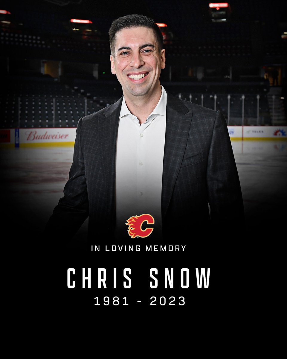 NHLFlames's tweet photo. One year ago, the world lost an incredible man who inspired so many with his courage, bravery, and dedication to making the most out of life. Chris was a beacon of positivity, uplifting those around him and bringing out the best in everyone.

We miss you every day Snowy ❤️ https://t.co/GU3iTnyqQn