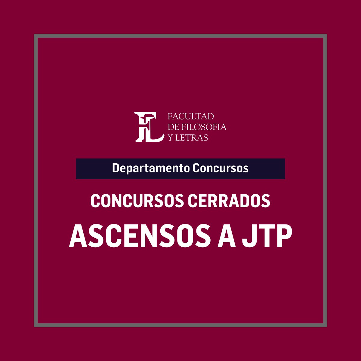 Facultad de Filosofía y Letras - UNT tweet media