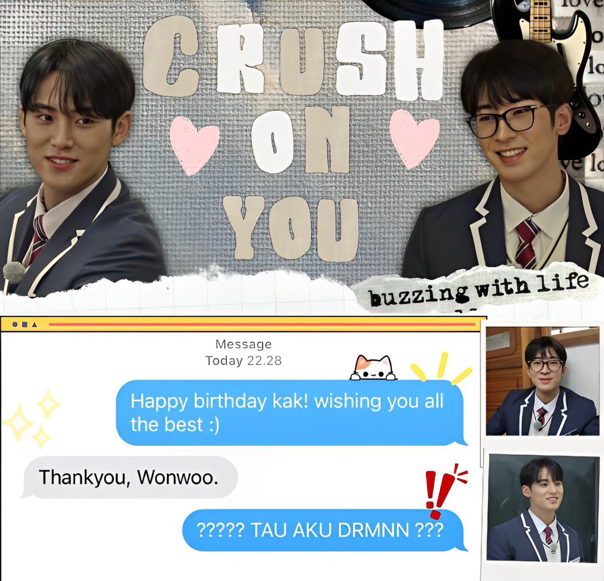 lika-liku wonwoo jadi pengagum rahasia kakak kelasnya. 

— a minwon short au.