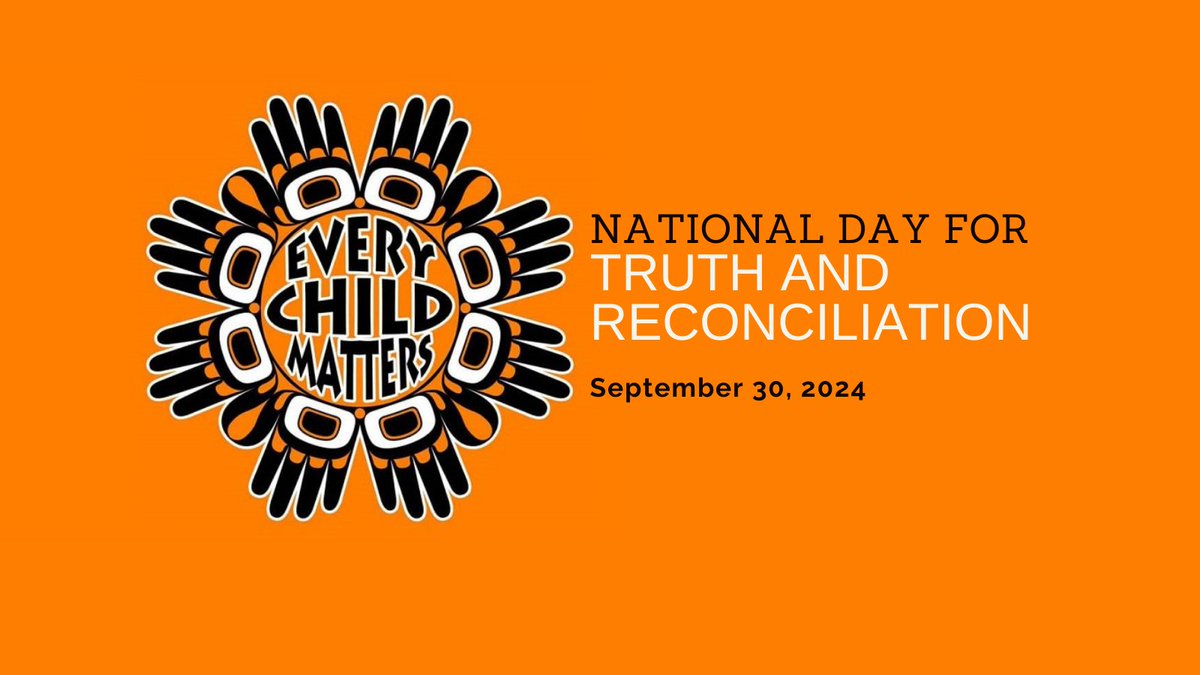 On this National Day for Truth and Reconciliation we pay our respects and honour the survivors and families impacted by Canada’s residential school system, while remembering all those children who were taken from their families, and who never made it home. #EveryChildMatters