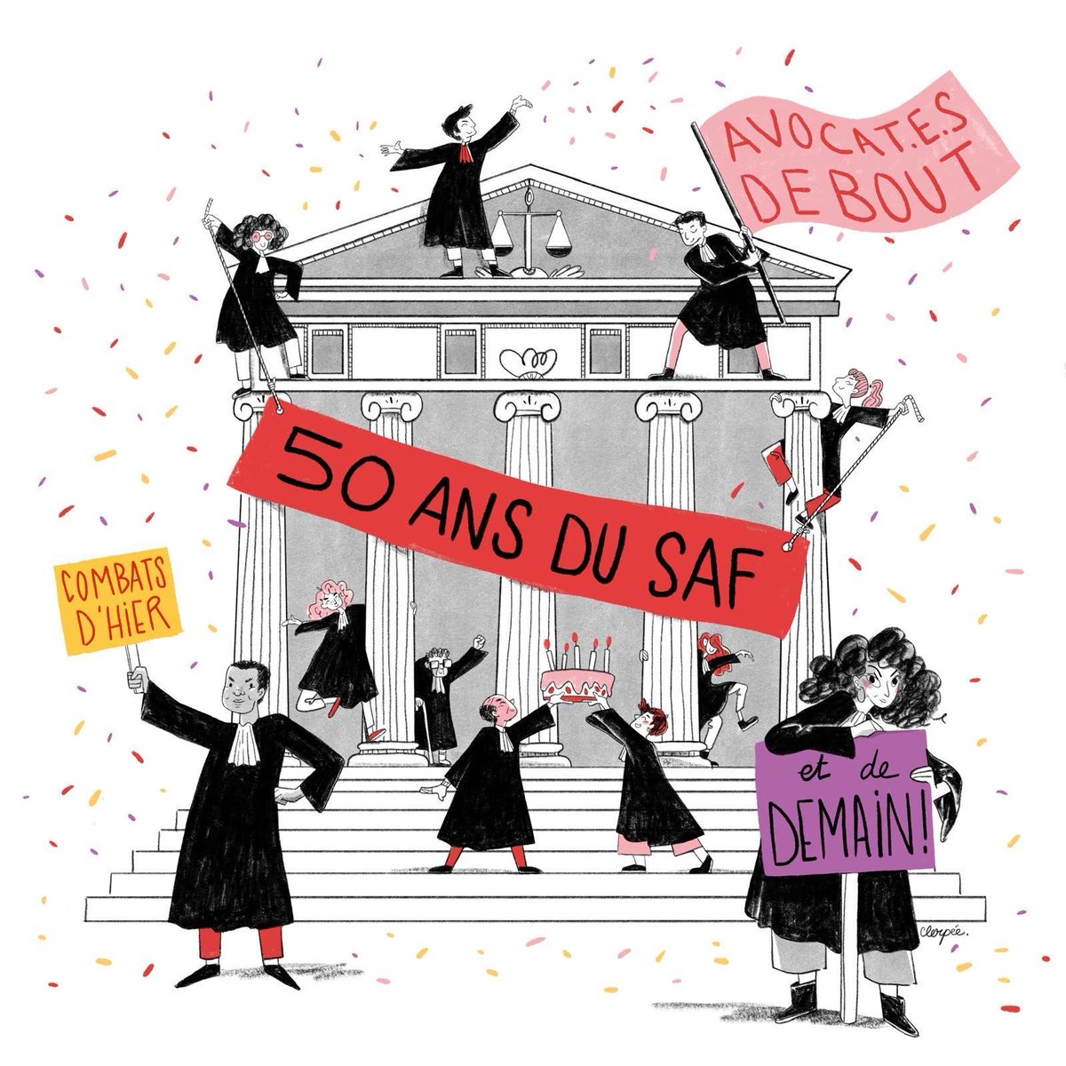 syndicatavocats's tweet photo. Les 50 ans du SAF, ce sera les 8, 9 et 10 novembre 2024 à Nantes. Comme on dit maintenant "Sauvez la date" ! https://t.co/R7jH0qrgsW