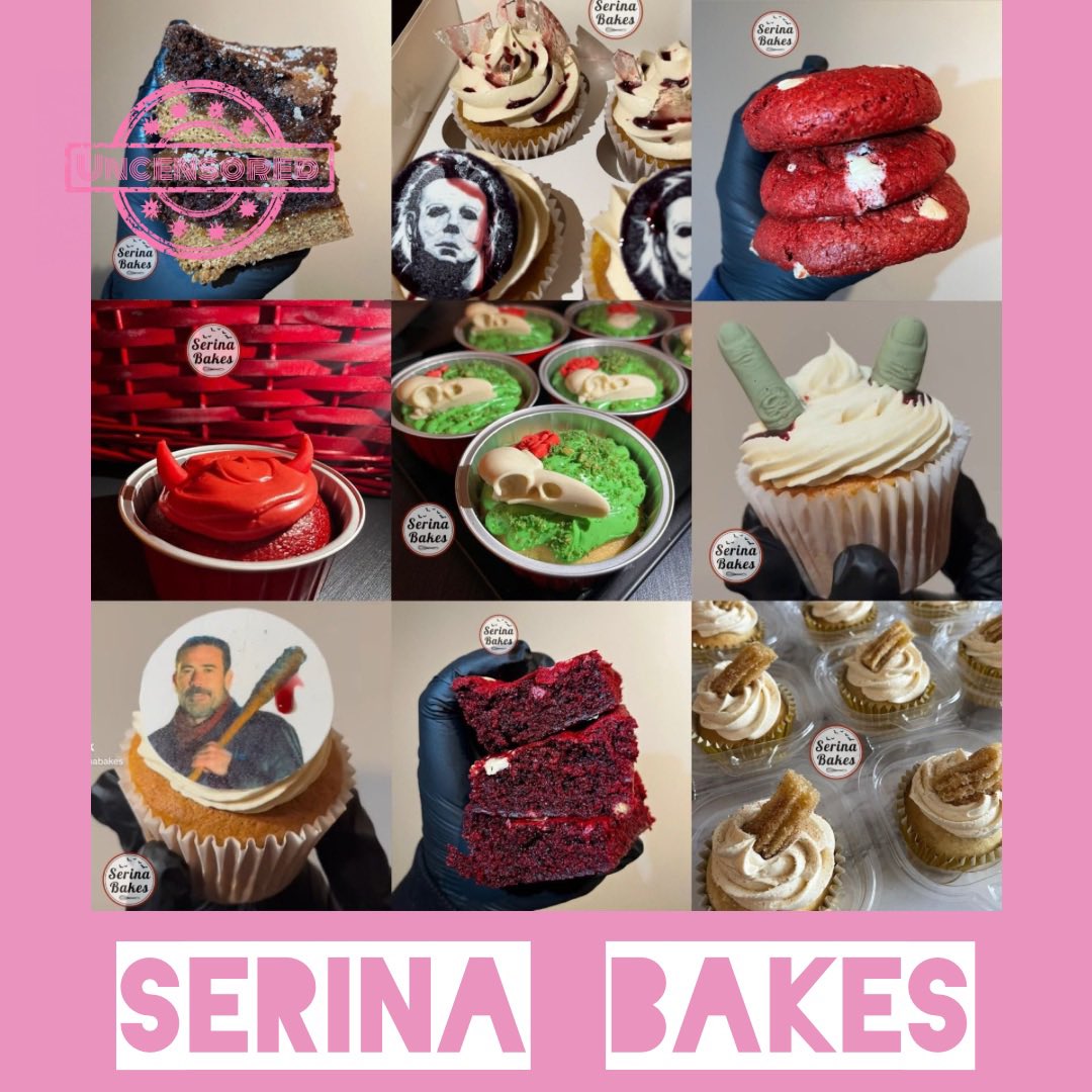 Uncensoredmark's tweet photo. Trader spotlight: @serinabakes 🖤🍪🦇

Level 2 Food Hygiene Certified + Insured Glasgow and Edinburgh based vegan baker specializing in creating bespoke gothic cakes as well as a wide array of desserts. https://t.co/nNt1GGNVI6