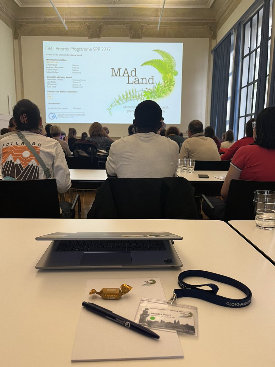 Kicking off the MAdLand Annual Meeting 2024 <a href="/watertoland/">MadLand</a> in the beautiful Göttingen!

Excited to meet so many evolution-lovers fellows 🌱