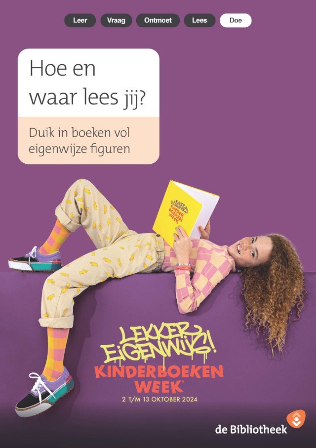 Deze Kinderboekenweek lezen we boeken over personages die een tikkeltje tegendraads en lekker eigenwijs zijn. Kom dus gauw naar Bibliotheek #Heiloo, lees en doe mee met onze activiteiten: tinyurl.com/2nvazt6f <a href="/KBweek/">Kinderboekenweek</a>