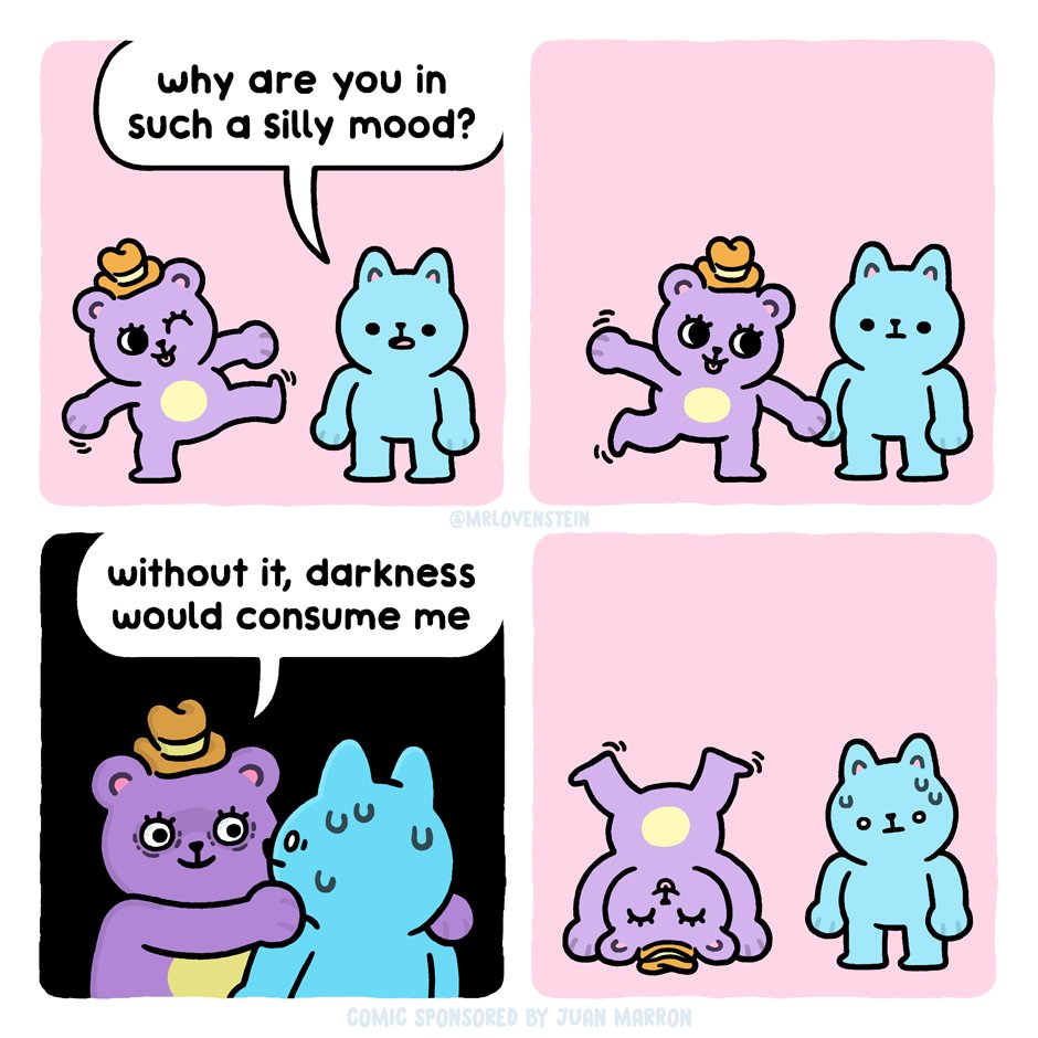 MrLovenstein's tweet image. silly mood