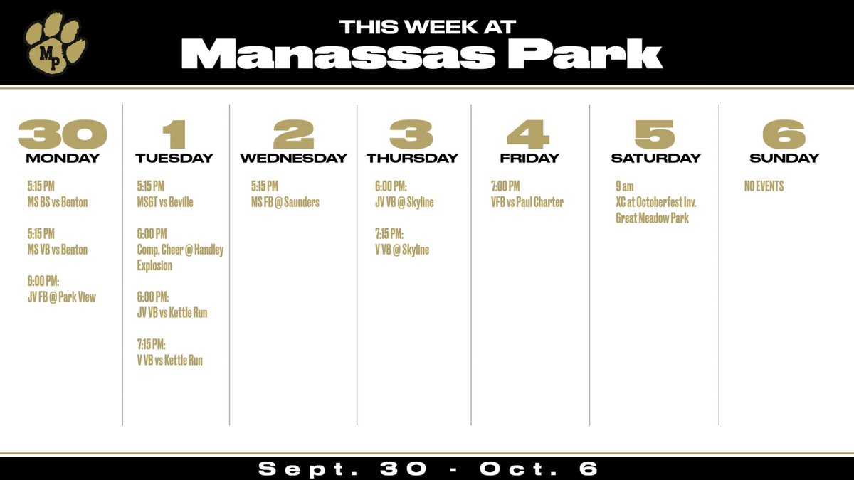 MPark Athletics (@mpcougars) on Twitter photo 