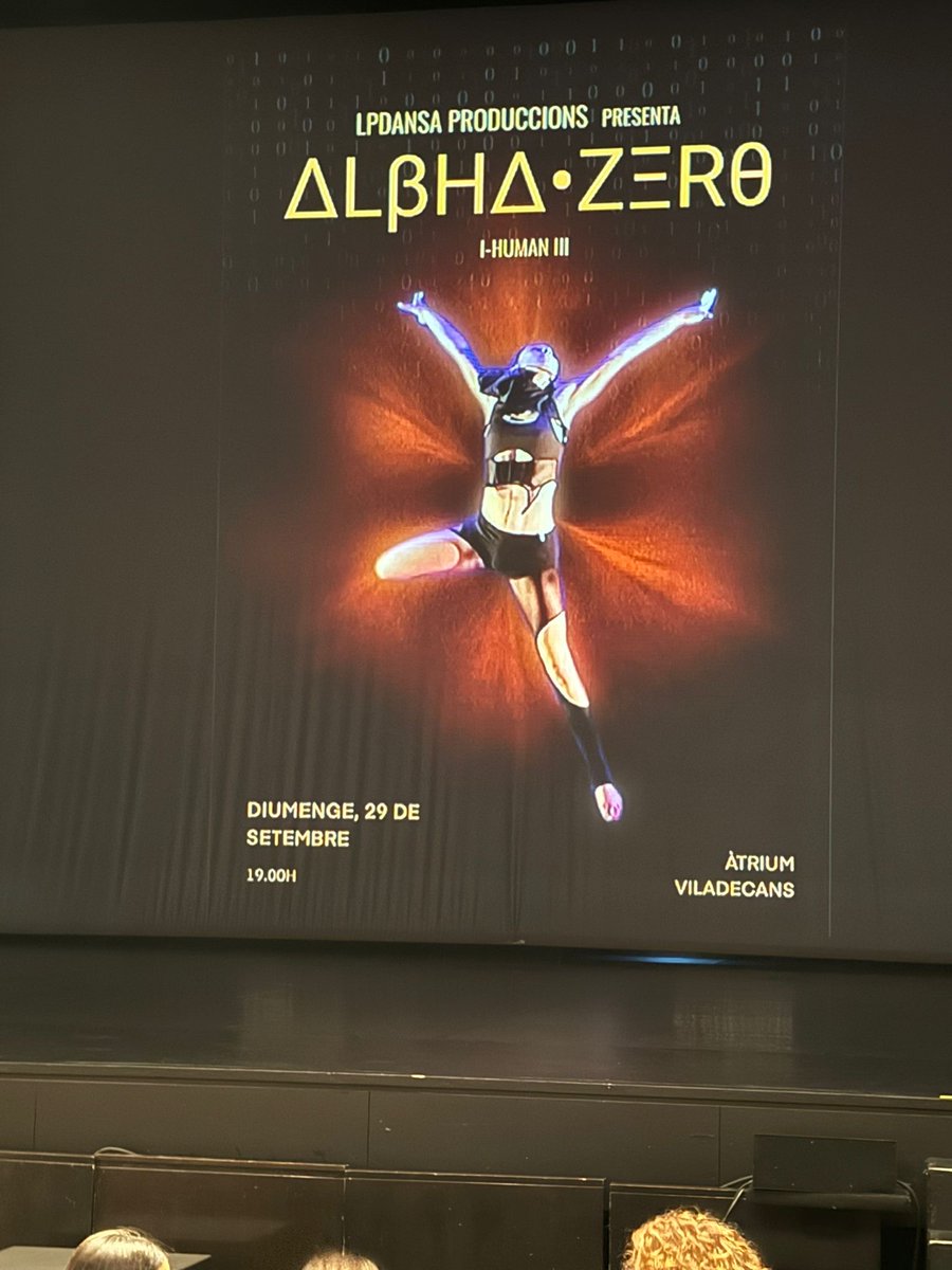 Carles Ruiz Novella /❤️ (@carlosruiztwitt) on Twitter photo Encantat de gaudir ahir de l’espectacle ALβHA·ZΞR0 a <a href="/AtriumTeatre/">Atrium Viladecans</a>, la tercera part de la trilogia I-HUMAN de la companyia de l’escola de dansa de #Viladecans La Plataforma de Dansa.
Orgullós del jove talent que hi ha a la nostra ciutat! 👏🏻Enhorabona!
#CreacioLocal Encantat de gaudir ahir de l’espectacle ALβHA·ZΞR0 a <a href="/AtriumTeatre/">Atrium Viladecans</a>, la tercera part de la trilogia I-HUMAN de la companyia de l’escola de dansa de #Viladecans La Plataforma de Dansa.
Orgullós del jove talent que hi ha a la nostra ciutat! 👏🏻Enhorabona!
#CreacioLocal