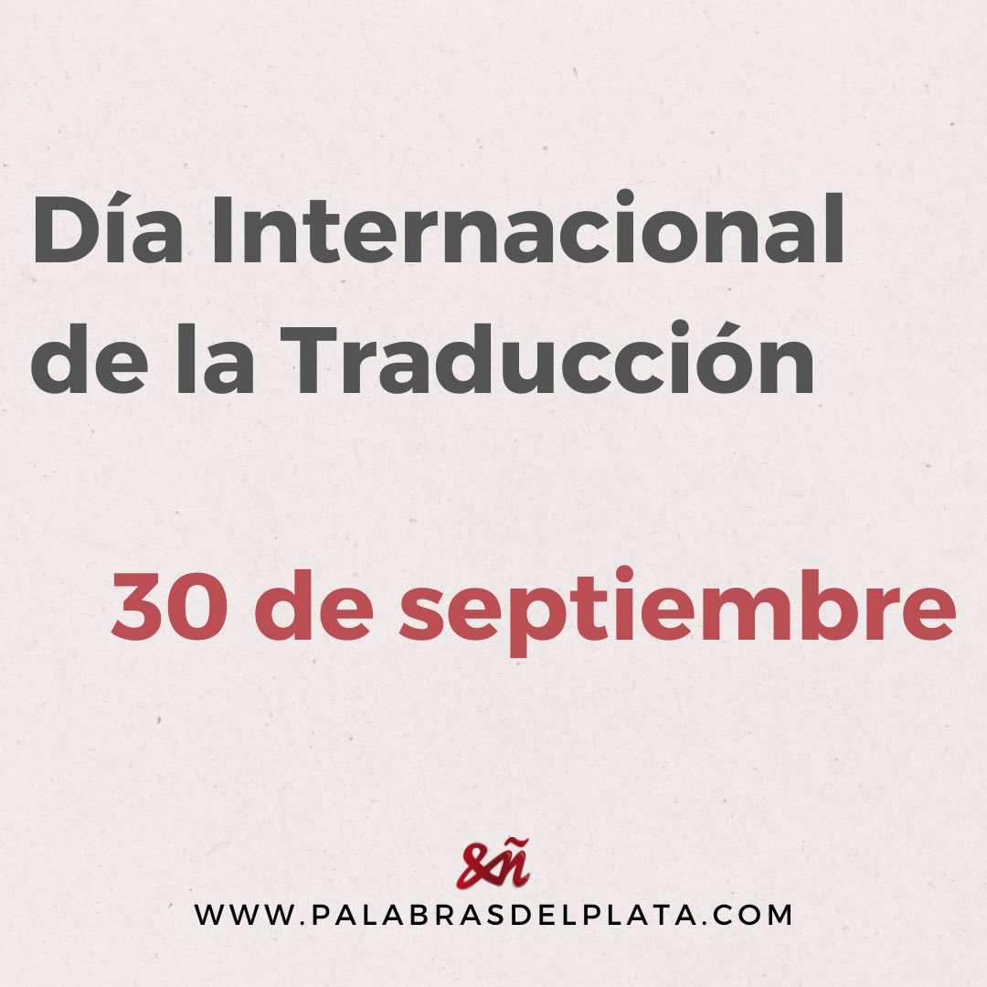 PalsdelPlata's tweet photo. En el Día Internacional de la Traducción, celebramos a los traductores y a las traductoras, celebramos nuestro trabajo.

Gracias a quienes confían día a día en nuestra labor. Gracias por dejarnos ser parte de sus historias. https://t.co/IE9FWckWlN