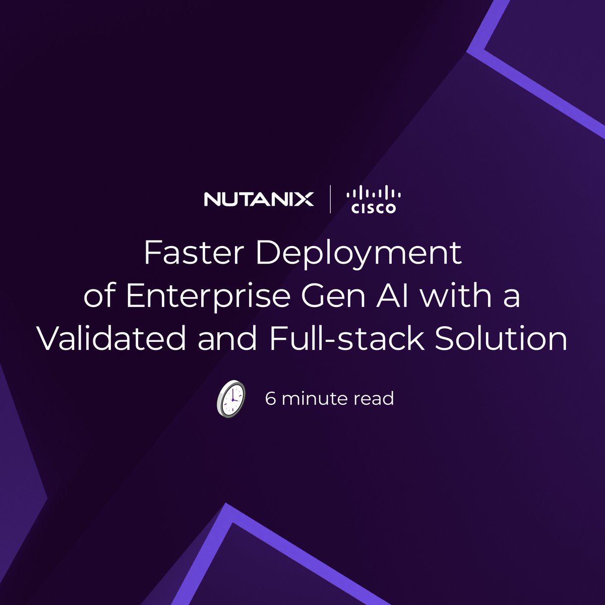 GoSummitPartner's tweet photo. IT leaders need faster solutions for adopting #AI while securing their data and managing complexity. Look no further than the Cisco Data Center solution with Nutanix GPT-in-a-Box: https://t.co/N6fqdnWzoX @ciscoDC https://t.co/RKjOAScIqH