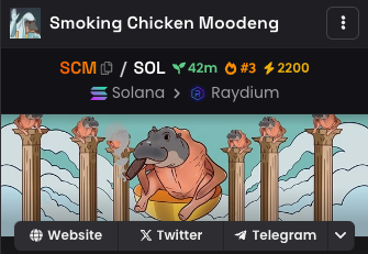 degen_spy's tweet photo. 🚨SCAM ALERT 🚨
$SCM is another scam of @morpheuswhale and his rugger Cabal 

The same Cabal is behind #MICHDENG #POPDENG and other 100+ coins 

They rug some coins early and they let some others run before they rug them. 

This will rug 100% though, sooner or later... 

Mark my words 

9yPfrBhDjDHwez6fL4fcGfZtVXSeB3rStRHv6GRhpump
