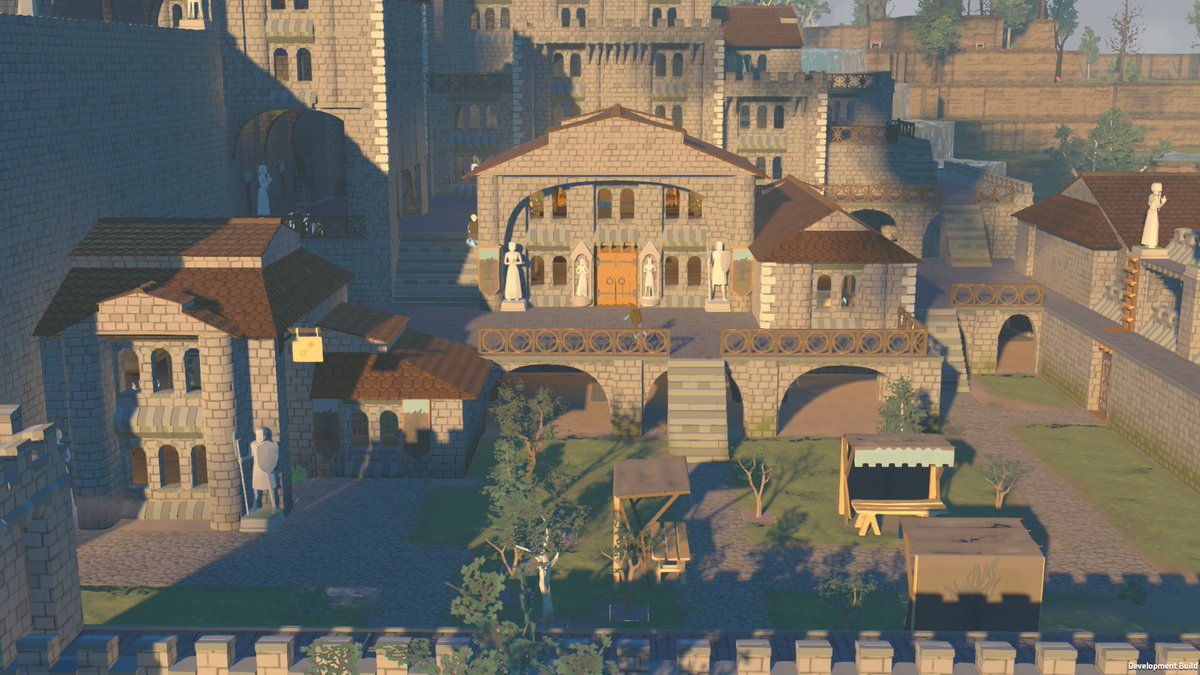 going_medieval's tweet image. Started as a famous fantasy landmark reconstruction, evolved into something brand new. 🤩

📸⚒️Nymeria on Discord

discord.gg/goingmedieval 

#MedievalMonday #lowpoly #colonysim #pcgaming