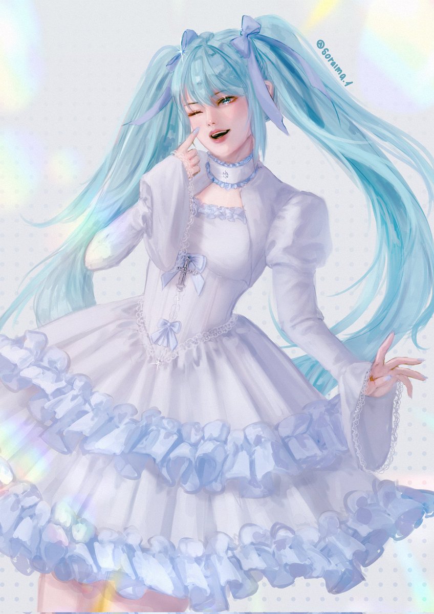 soraimart's tweet photo. Miku 

#portafolio #HatsuneMikuArt #fanart #Miku https://t.co/UAuNqGvkNw