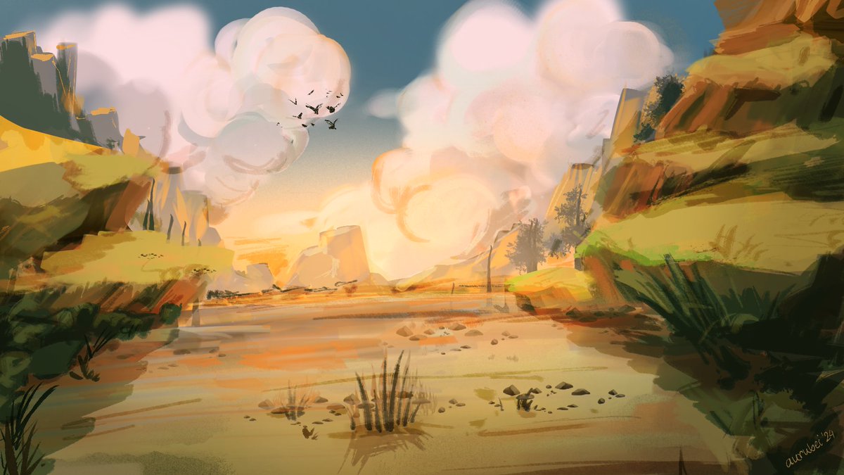 aurubei's tweet photo. #environmentart #environmentstudy https://t.co/H7yLGANslv