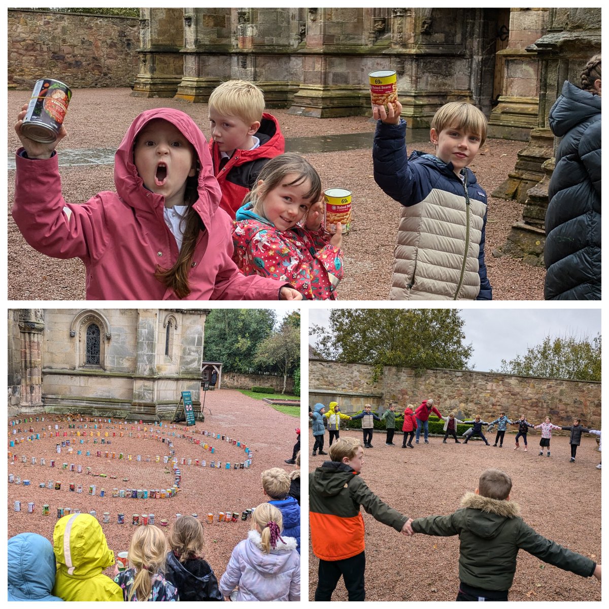P2 had a great afternoon visiting Rosslyn Chapel. We took tins to add to the Labyrinth. We practiced walking in a spiral before using our senses to walk through the Labyrinth. <a href="/Rosslynchapel/">Rosslyn Chapel</a> <a href="/RoslinPS/">RoslinPS</a> <a href="/stmattsrosslyn/">StMatthewsRosslyn</a>