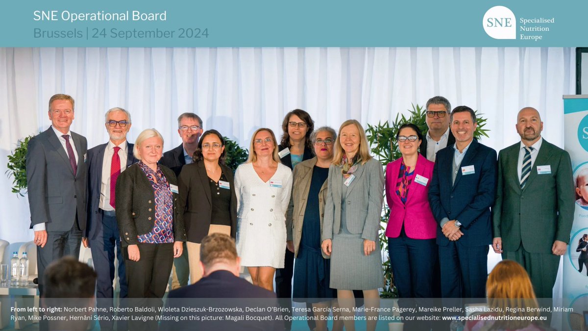 🎉 A warm welcome to our new SNE Board Members Teresa García Serna, Mike Possner and Hernâni Sério! 
📄 Read our press release for more details lnkd.in/eyEpSucj

Together, we look forward to strengthening the voice of the specialised nutrition industry! 🌍💡