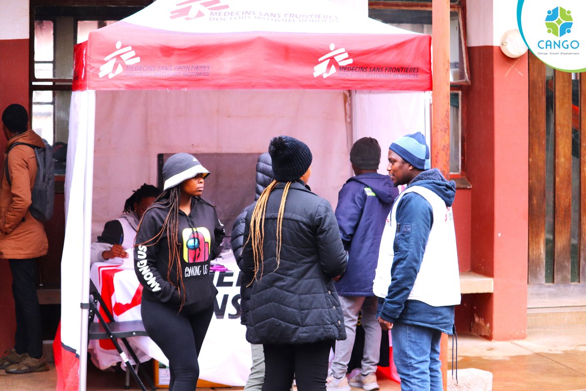 CANGO3's tweet photo. Students were also able to access clinical services which included; #SRHServices, #HIVTestingServices, #STIsScreening, #PrEP, #PEP and more. Partners that supported included #theMinistryofHealth, @MSF_EswatiniHoM, @FLAS79 and @fhi360. https://t.co/DdWAEHVsqE