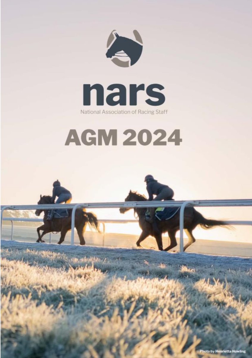 NARS AGM. 
This year Epsom hosted the 2024 Meeting, which covered many of the current topics.  
We also had an excellent talk from Heather Johnson about the Racing Home project, an excellent initiative to support Mum’s in racing. 
Download brochure below
naors.co.uk/wp-content/upl…