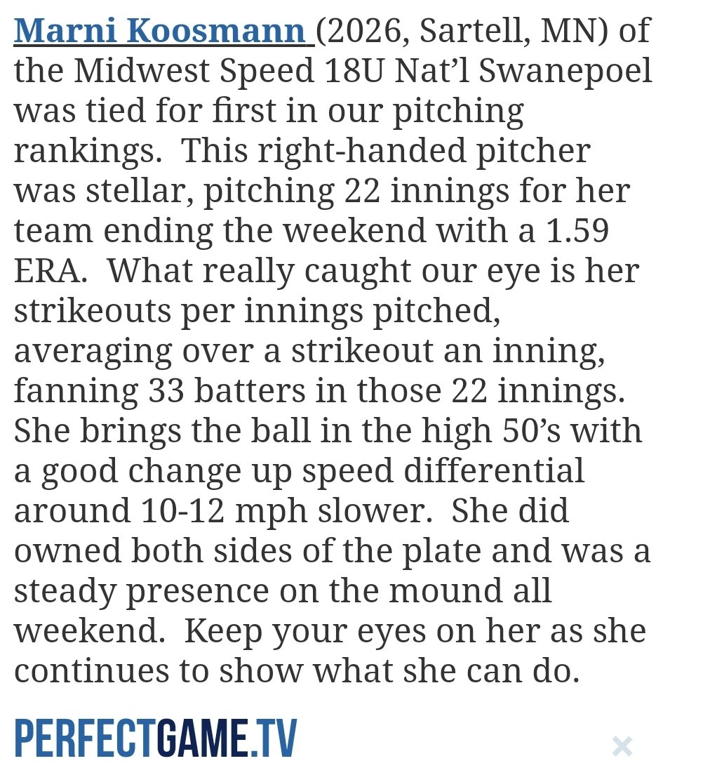 Midwest Speed WI 18u National tweet media