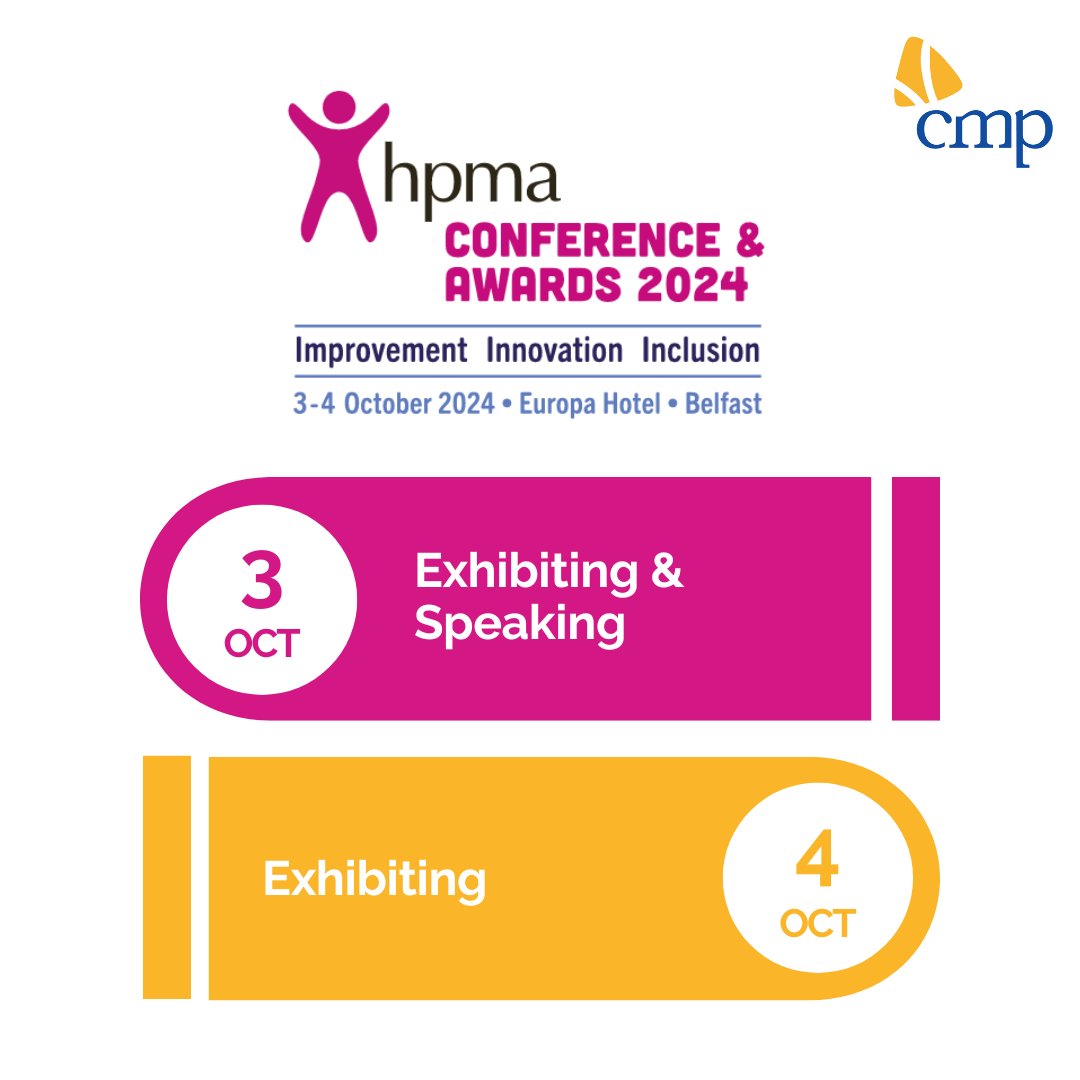 We’re excited to be speaking &amp; exhibiting at the <a href="/HPMA_National/">HPMA</a> Annual Conference in Belfast this Thursday and Friday!

See us at stand 11 or at the awards dinner where we look forward to discussing the future of workplace culture within our healthcare service.

#HPMA2024 #HPMA50
