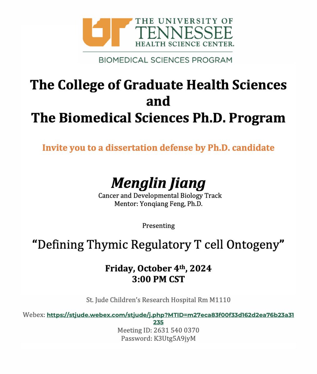 UTHSC_Biomedical_Sciences_Cancer_Track tweet media