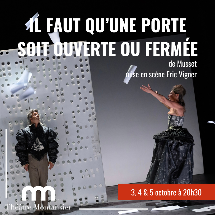LeMontansier's tweet photo. Cette semaine au Montansier 😍
Il faut qu'une porte soit ouverte ou fermée
Le Comte révèle son amour à la Marquise, elle se moque, et lui multiplie les faux départs. La sincérité va-t-elle triompher de ces échanges à fleurets mouchetés ?
🎟 =>https://t.co/AaFpqbRP3B https://t.co/llKz7ElPYW