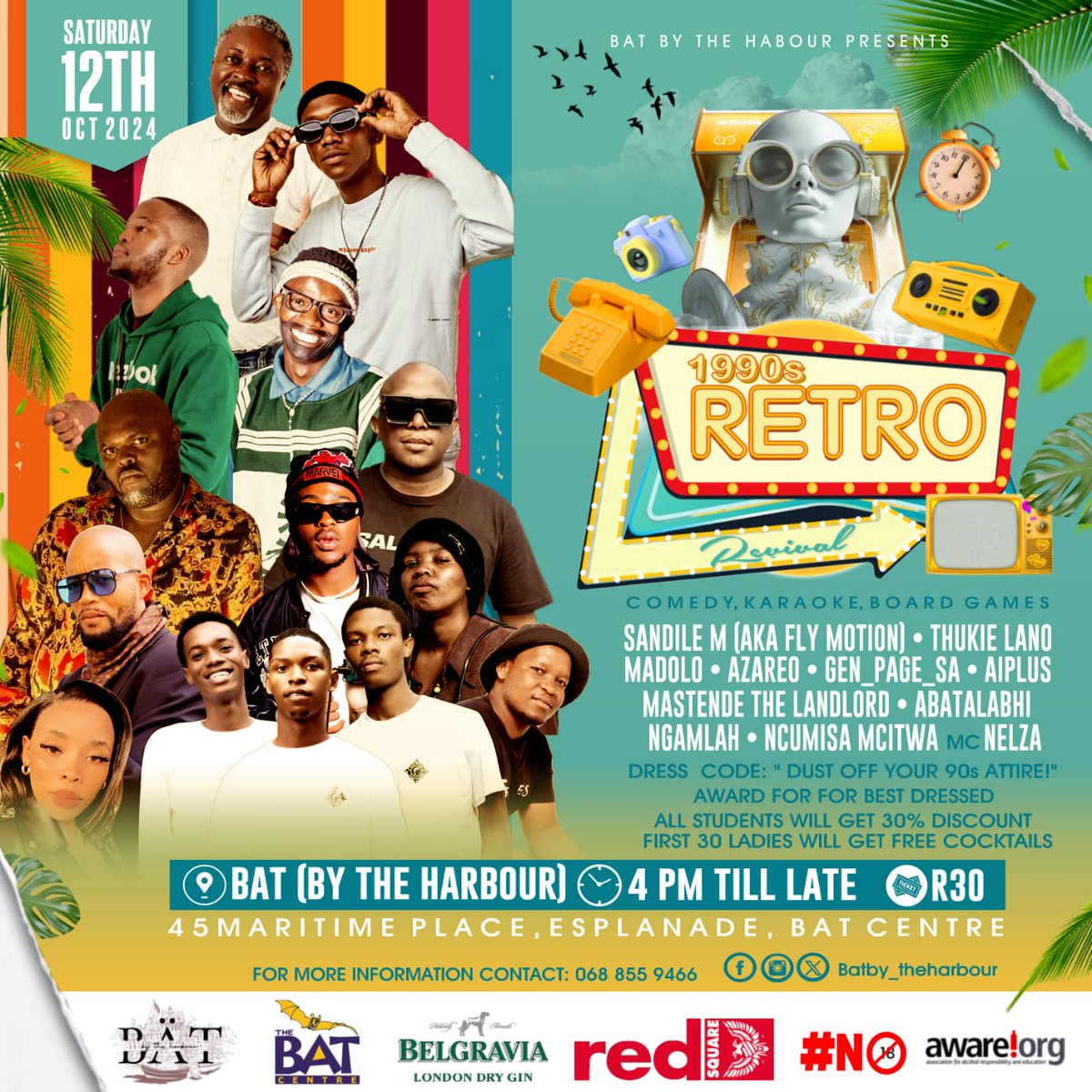 BatBytheHarbour's tweet photo. Calling all 90s kids and retro enthusiasts!
Get ready for a night of non-stop nostalgia and fun as we bring back the iconic decade that defined music, fashion, and pop culture!
Join us for our 1990s Retro Revival event #90sRetroRevival #RetroParty #NostalgiaMode #GetReadyToRave https://t.co/VLfVMYSLID