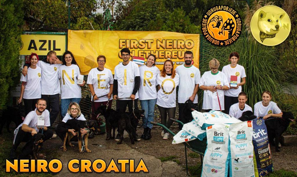 JoRusk6's tweet photo. @BSCGemsAlert @NeiroOnEthereum @NeiroWoof @neiroethcto We are a charity-oriented community. I hope you will like us. https://t.co/EAEr3kdr8E
