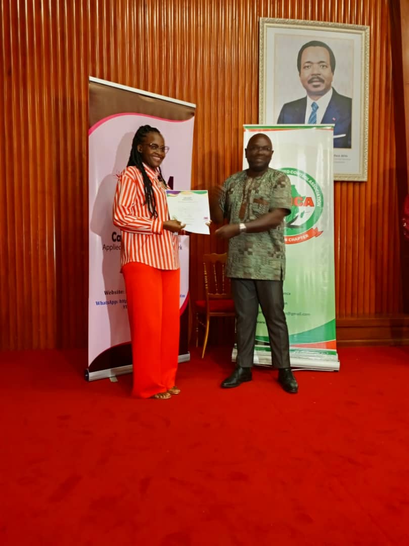 Leslie_Nkahe's tweet photo. 🥳🥳🥳🥳Congratulations, ladies, on winning the student competition at #PamcaCameroon2024
Keep it up!
@TatianeAssatse 
@NgannangV 
@EmiliesoniaL
@CameroonPamca 
@Pamca_Wivc https://t.co/sH22eAdNJD