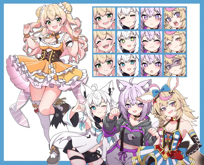 #今月描いた絵を晒そう 