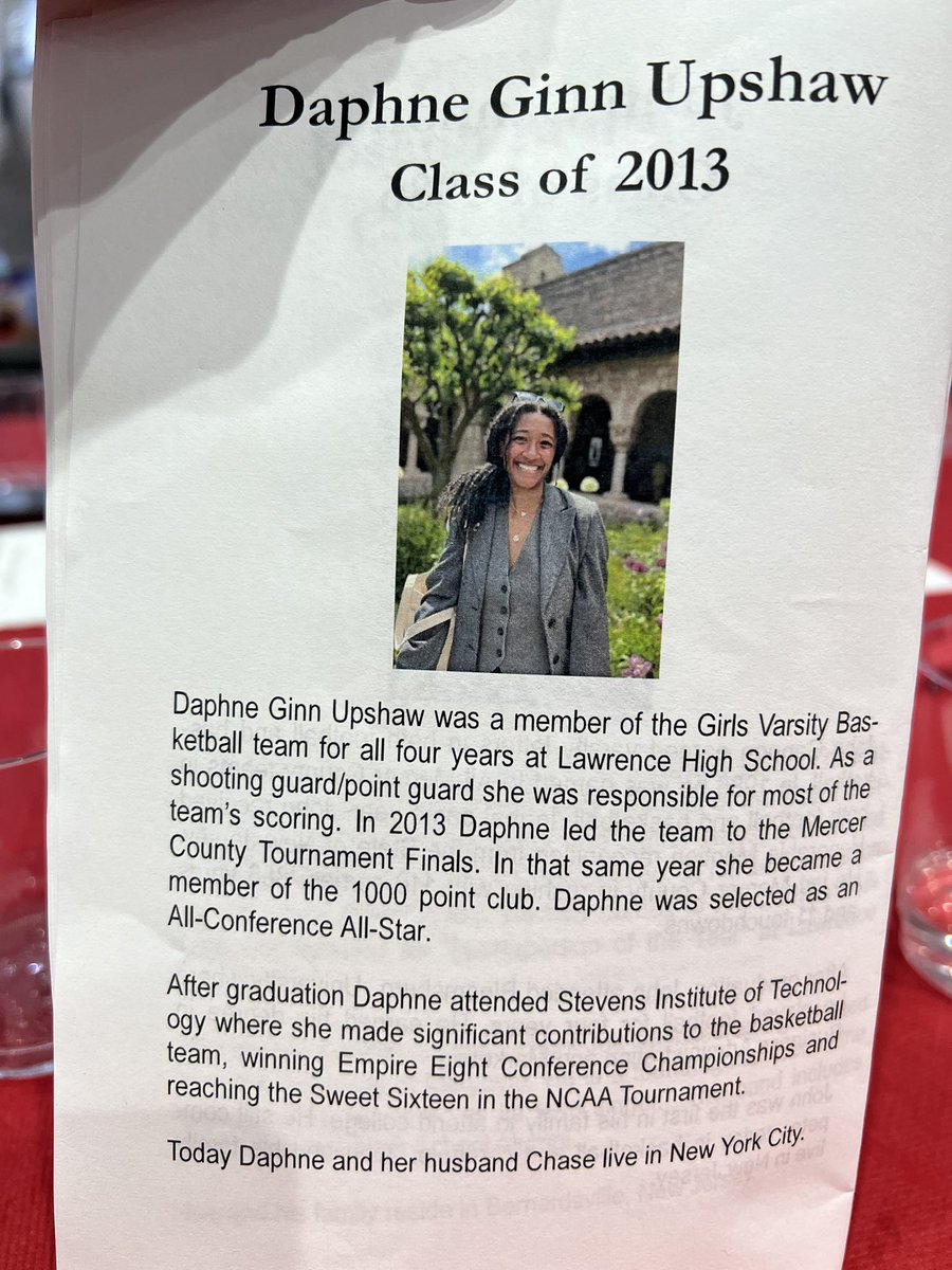 StevensWBBALL's tweet photo. A huge Congratulations to Daphne Ginn Upshaw, Stevens class of 2017, for celebrating her induction  into her high school’s hall of fame this weekend. We’re so proud of you!! #foreveraduck https://t.co/8ak8UrLMd9