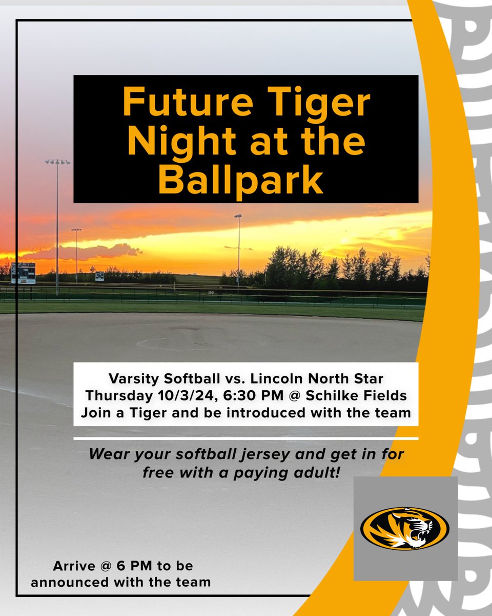FremontForce's tweet photo. Future Tiger Softball Players Night https://t.co/X35baGDwNm