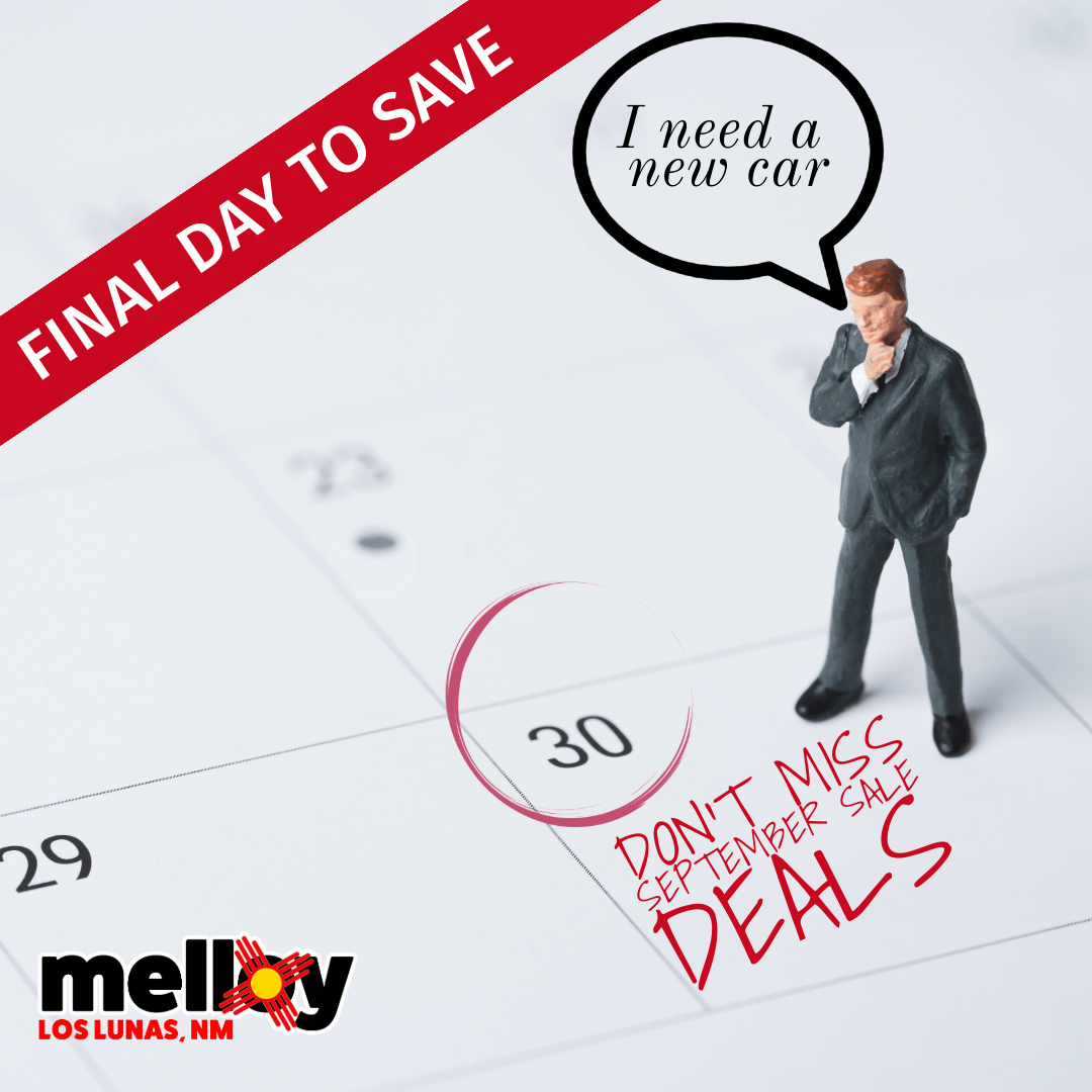 MelloyCJDR's tweet image. Today is the FINAL DAY to save with September Sale Deals 👍 Call us to lock in your deal at 505-451-0714 #cardeals #septembersale #finalday #newmexico #melloyloslunas #dealsonwheels