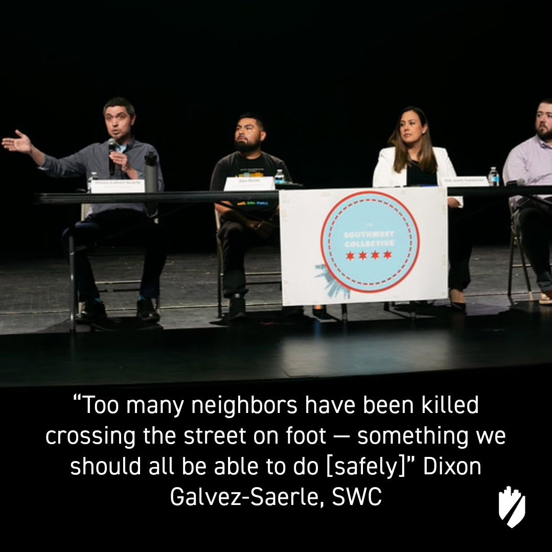 Thank you to our friends at @activetrans for partnering with us on our Pulaski traffic safety survey.

We heard from over 500 of our southwest side neighbors, who sent a clear message: Speeding is out of control and we need urgent improvements to make Pulaski safer for everybody.