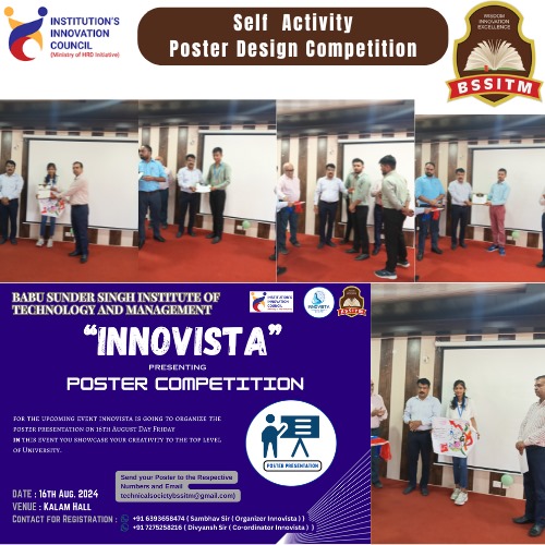 bssitmlko's tweet photo. Poster Design competition 
Self Activity @BssitmIic 
@bssitmlko https://t.co/u8q8StxGCQ
