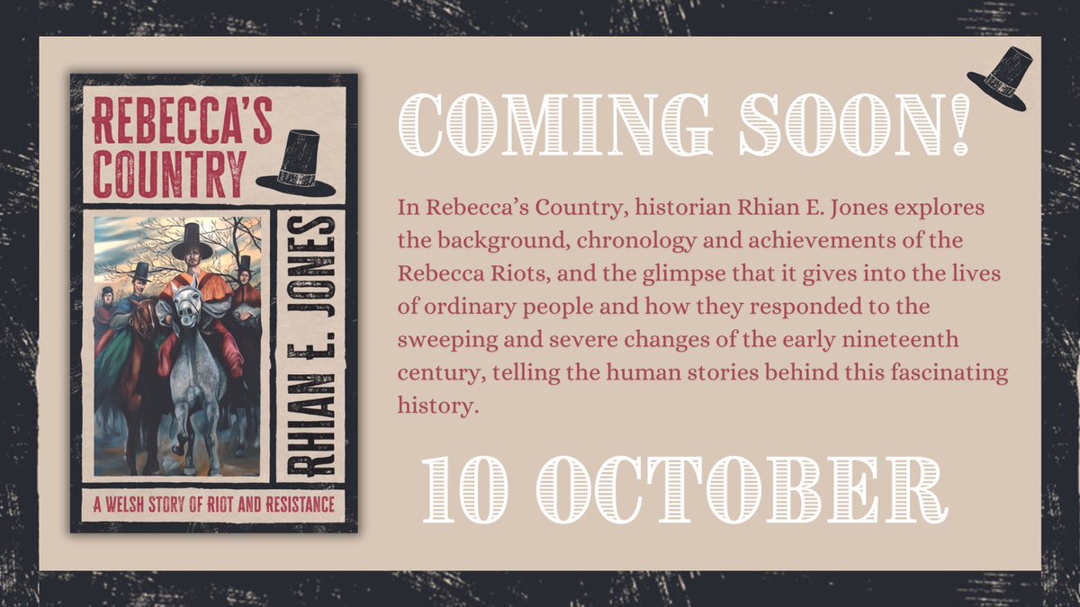 calonbooks (@calonbooks) on Twitter photo Coming soon!
'Rebecca's Country: A Welsh Story of Riot and Resistance' by <a href="/RhianEJones/">Rhian E. Jones</a> is published on 10 October 📚
Pre-order your copy via the link below or in your favourite local bookshop!
uwp.co.uk/book/rebeccas-… Coming soon!
'Rebecca's Country: A Welsh Story of Riot and Resistance' by <a href="/RhianEJones/">Rhian E. Jones</a> is published on 10 October 📚
Pre-order your copy via the link below or in your favourite local bookshop!
uwp.co.uk/book/rebeccas-…