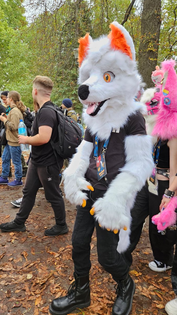 granat155's tweet photo. My next Great Fursuitwalk in Wrocław. There was really a lot going on.😊
#WrFW #fursuiter
#fursuit #Furry
#furryfandom https://t.co/pVMtzAbCIW